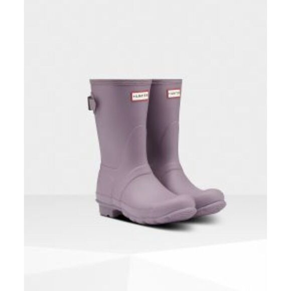 Hunter Original Short Back Adjustable Rain Boots - Picture 1 of 8